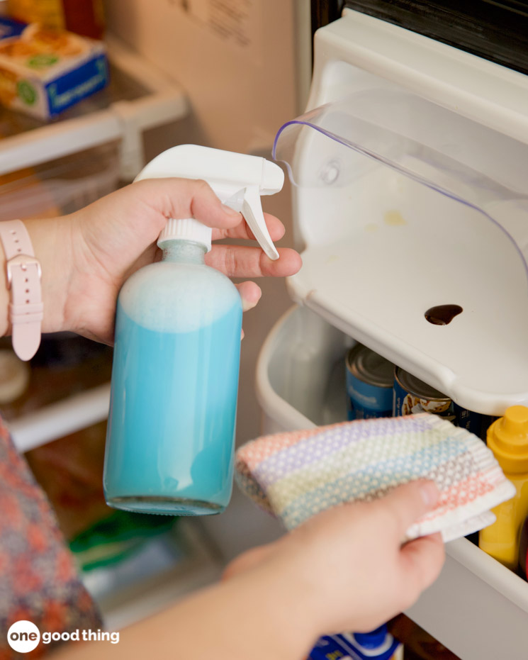 Dish Soap and Vinegar Cleaner