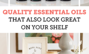 Essentials by Jillee offers quality essential oils that also look great on your thing shelf.