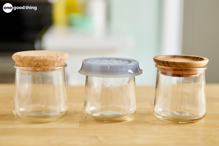 Reusing Yogurt Jars