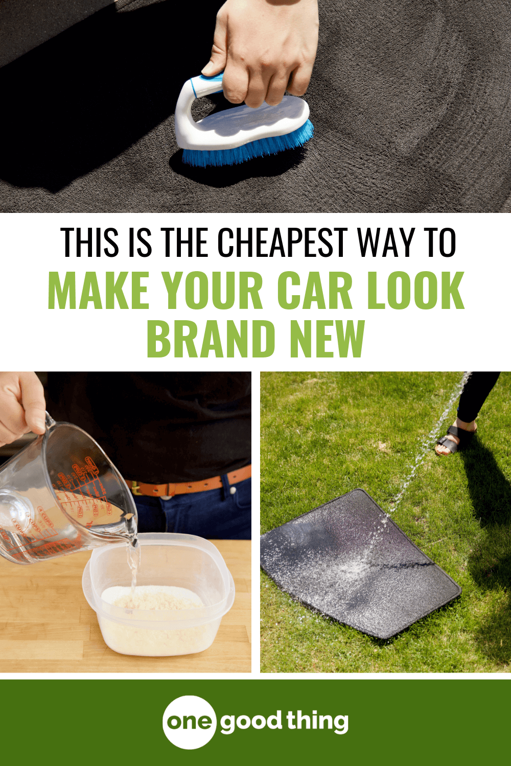 The Best DIY Car Upholstery Cleaner