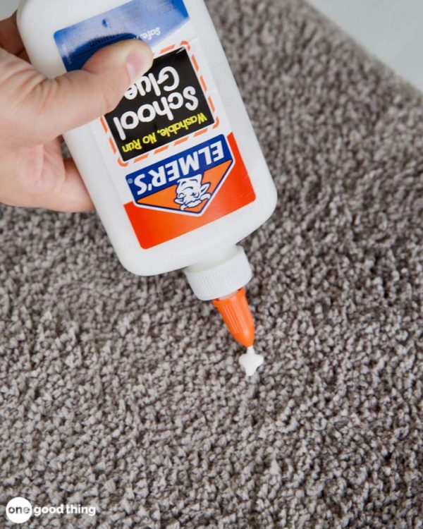 How To Get Glue Out Of Carpet And Clothes