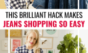 This brilliant hack makes finding jeans that fit so easy.