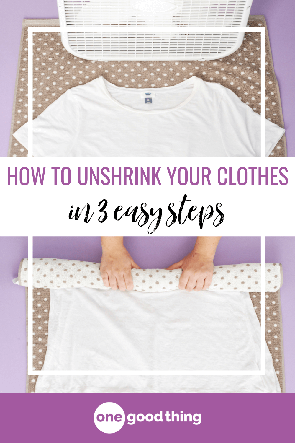 How To Unshrink Clothes In 3 Easy Steps