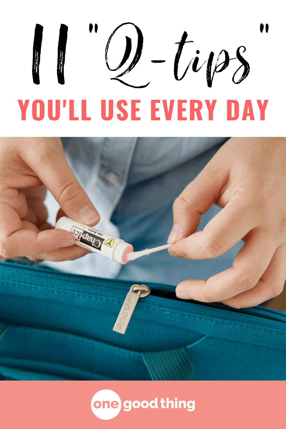 11 Practical Uses For Cotton Swabs Around The House