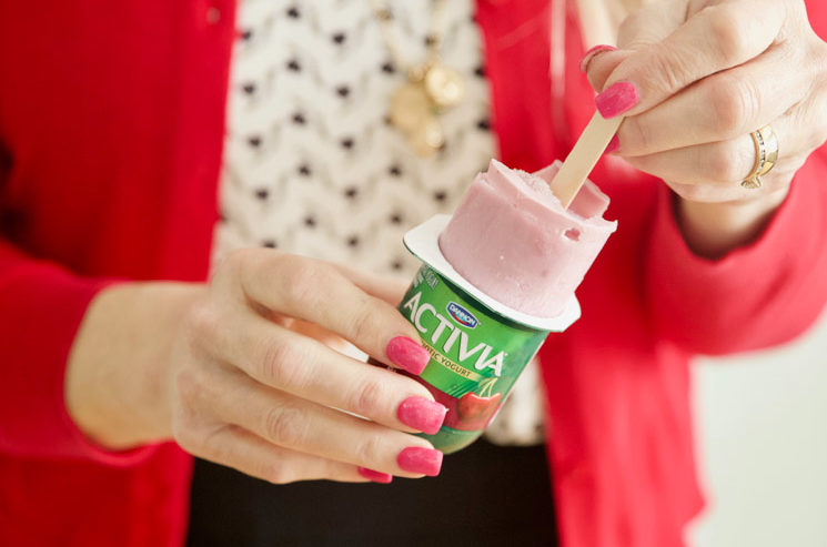 Frozen Yogurt Pops