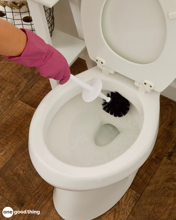 toilet cleaning hack