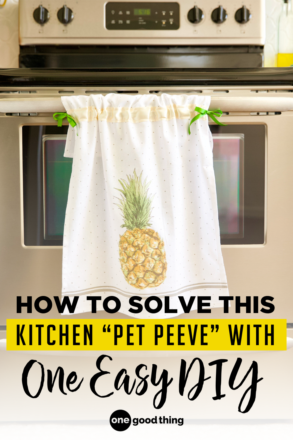 How To Make A Simple Hanging Dish Towel