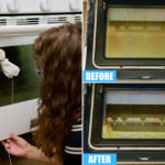 how to clean your oven glass