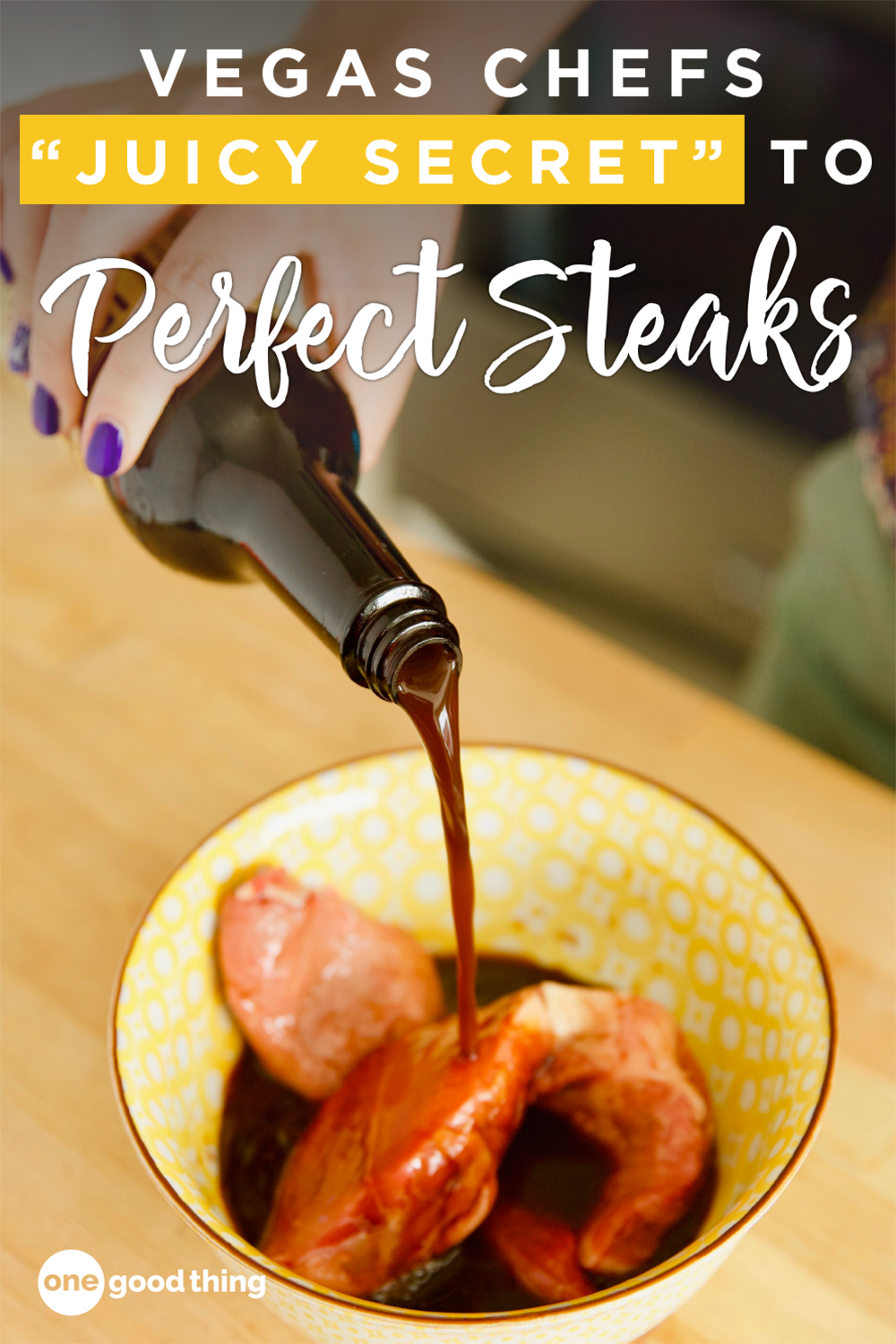 Worcestershire Sauce Steak Marinade