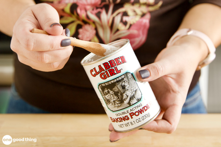 Baking Powder contains baking soda and cream of tartar.