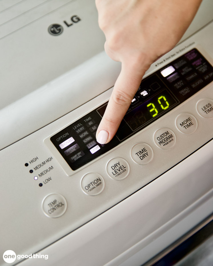 How To Use Your Dryer's Damp Dry Setting To Make Ironing Easier