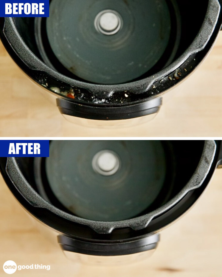 instant pot cleaning hack