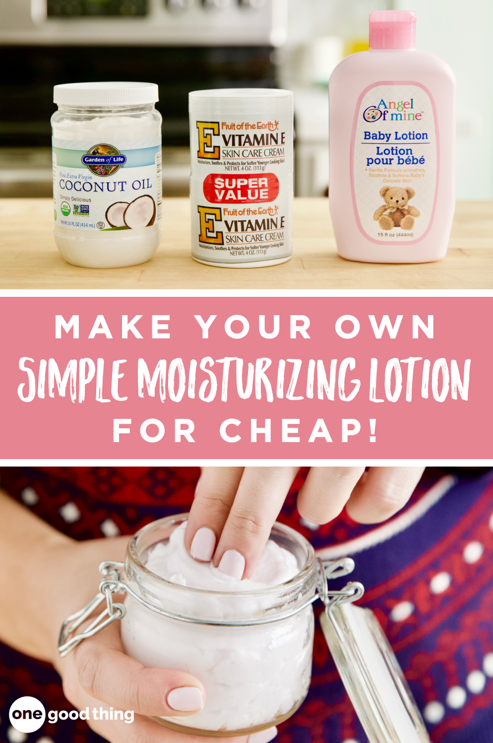 DIY Ultra Moisturizing Lotion For Dry Skin