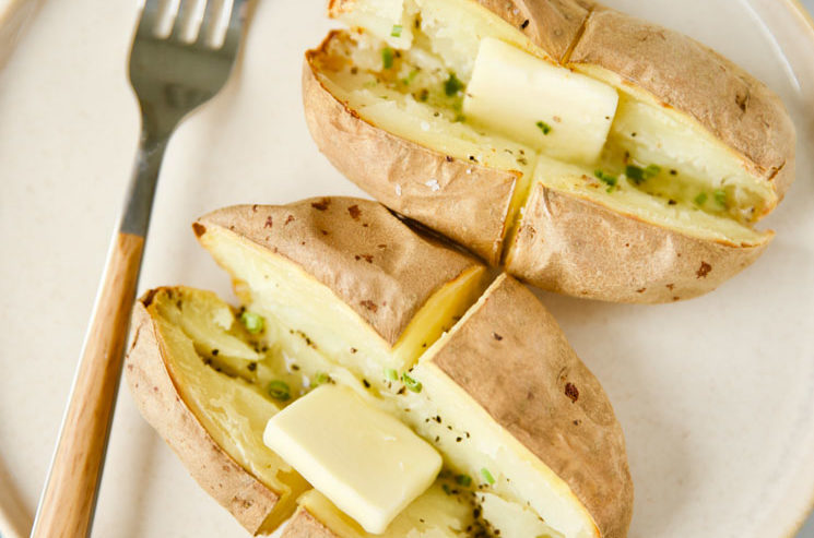 baked potatoes