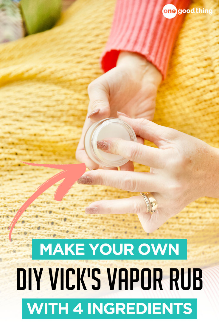 How To Make Your Own AllNatural 4Ingredient Vapor Rub