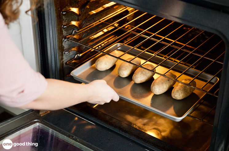 baked potatoes