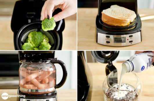 uses for your coffee maker