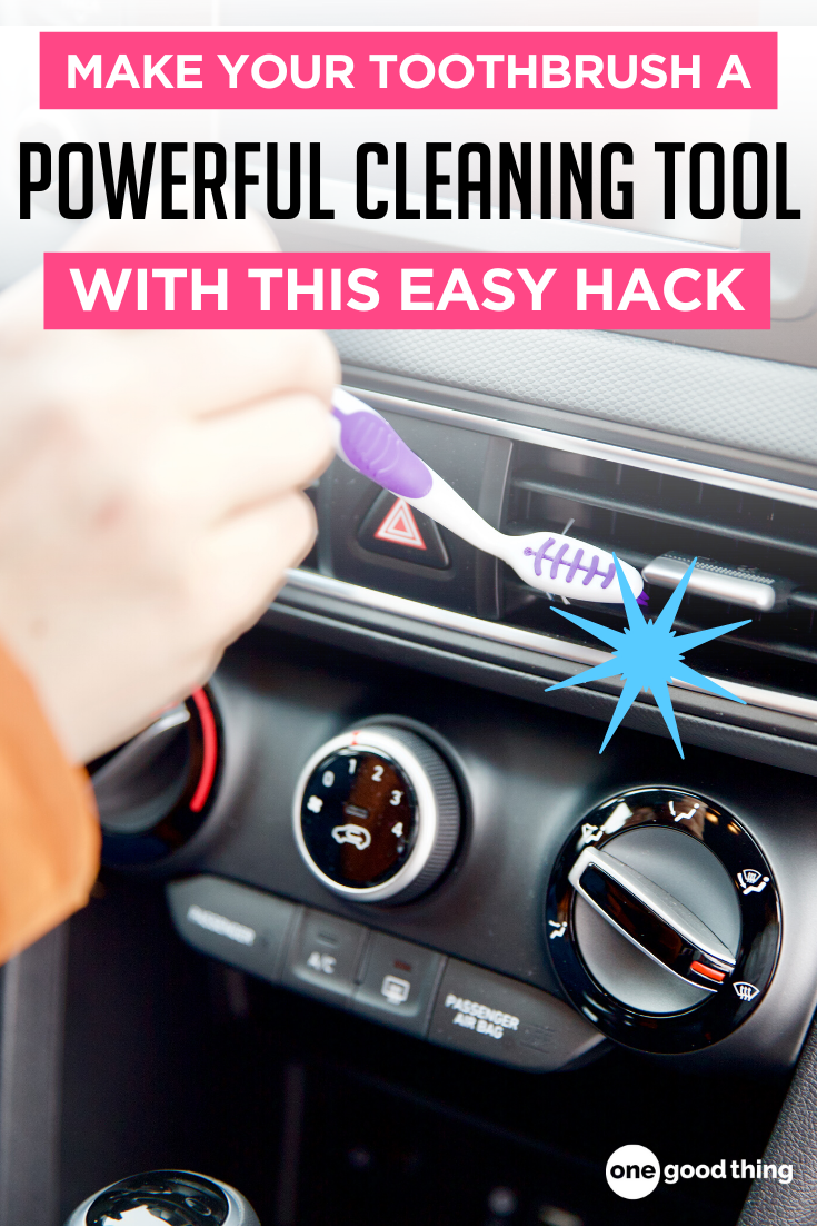 The One Clever Toothbrush Hack That Makes Cleaning Easier