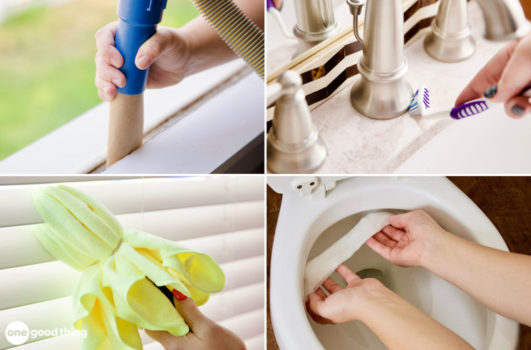 cleaning hard-to-reach places