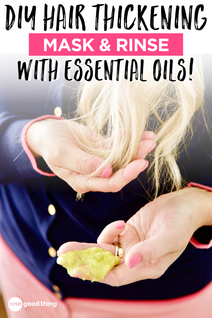 The 2 Easy DIY Treatments You Need To Fight Thinning Hair