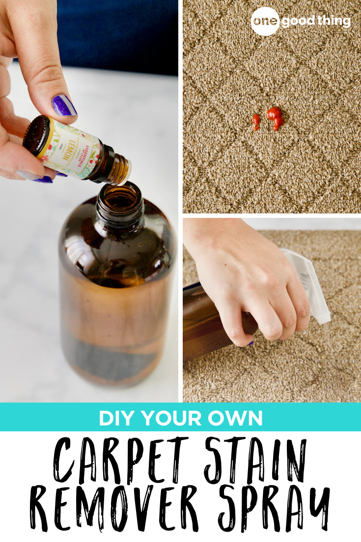 How To Make Your Own Carpet Stain Remover Spray