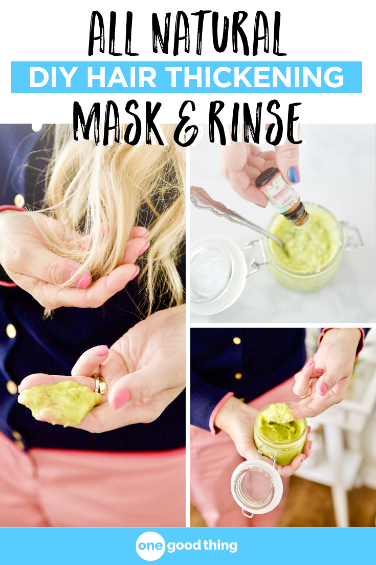 The 2 Easy DIY Treatments You Need To Fight Thinning Hair