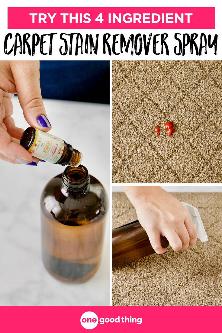 How To Make Your Own Carpet Stain Remover Spray