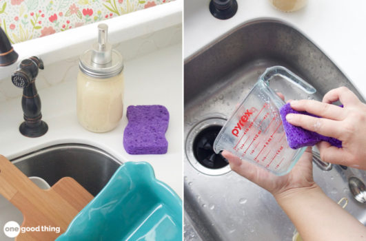 how to make homemade dish soap