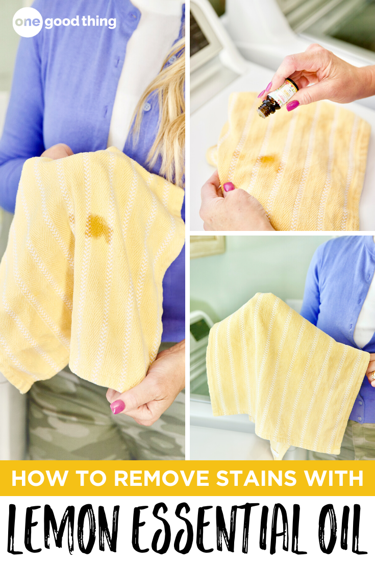 How To Remove Stains With Lemon Essential Oil