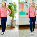You can easily hem jeans while keeping the original hem intact!