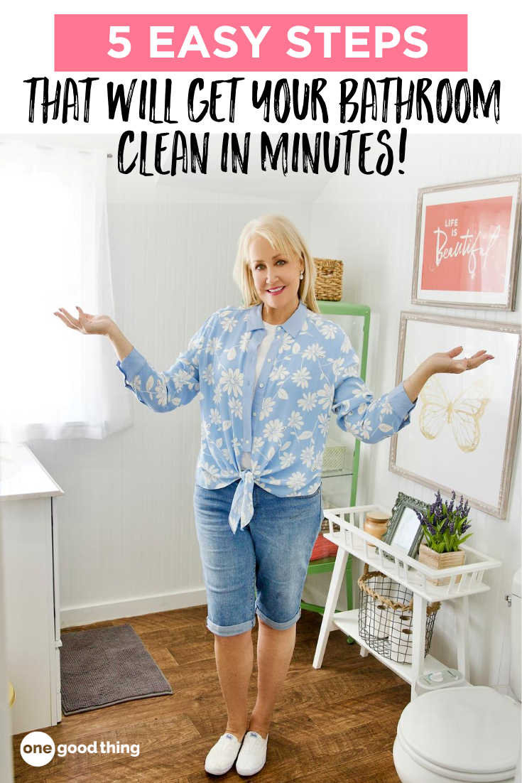 How To Clean A Bathroom Fast