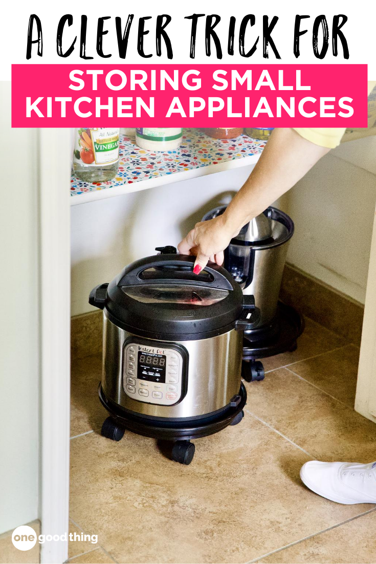This Is The Best Way To Store All Your Small Appliances