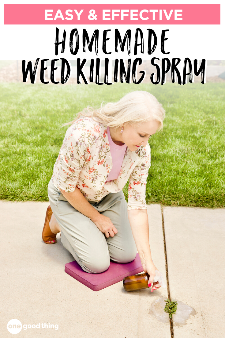 This Natural Homemade Weed Killer Is The Cheapest & Easiest Way To Kill