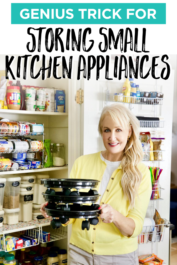 This Is The Best Way To Store All Your Small Appliances