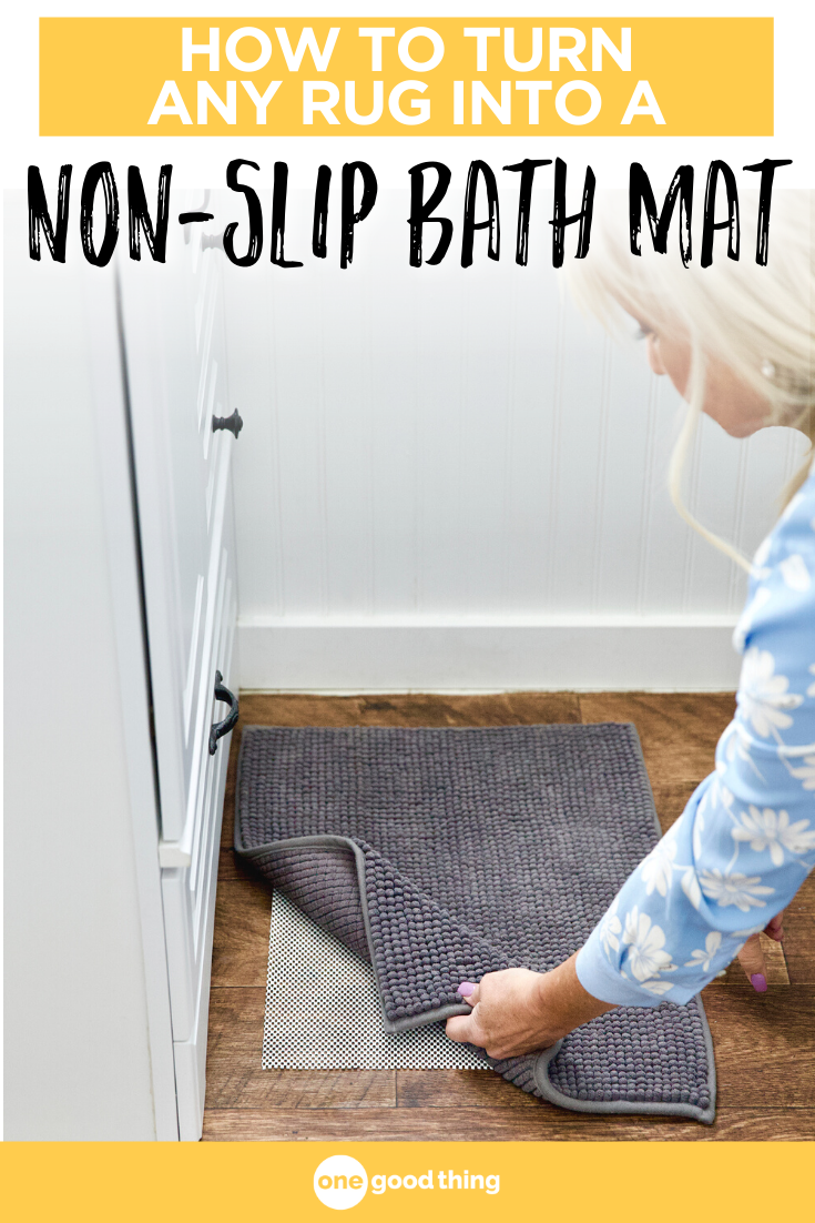 How To Instantly Stop A Bath Mat From Slipping