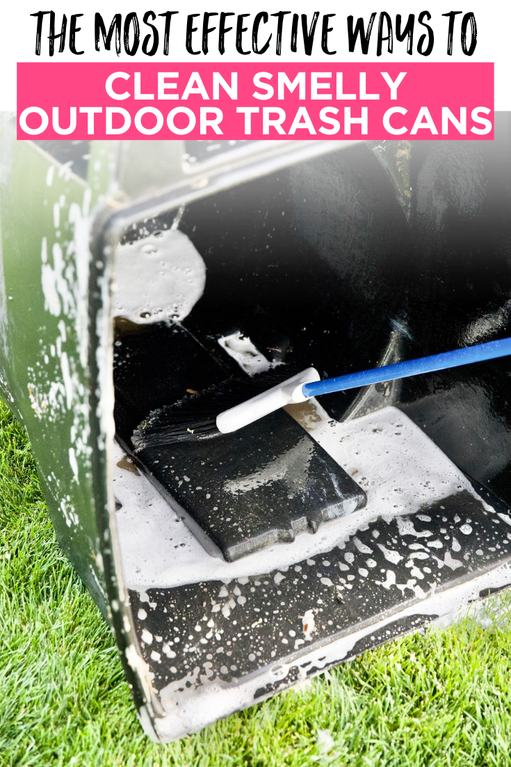 This Is The Best Fix For Your Stinky Outdoor Trash Cans