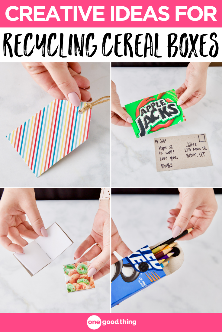 9 Creative Ways To Recycle Your Cereal Boxes