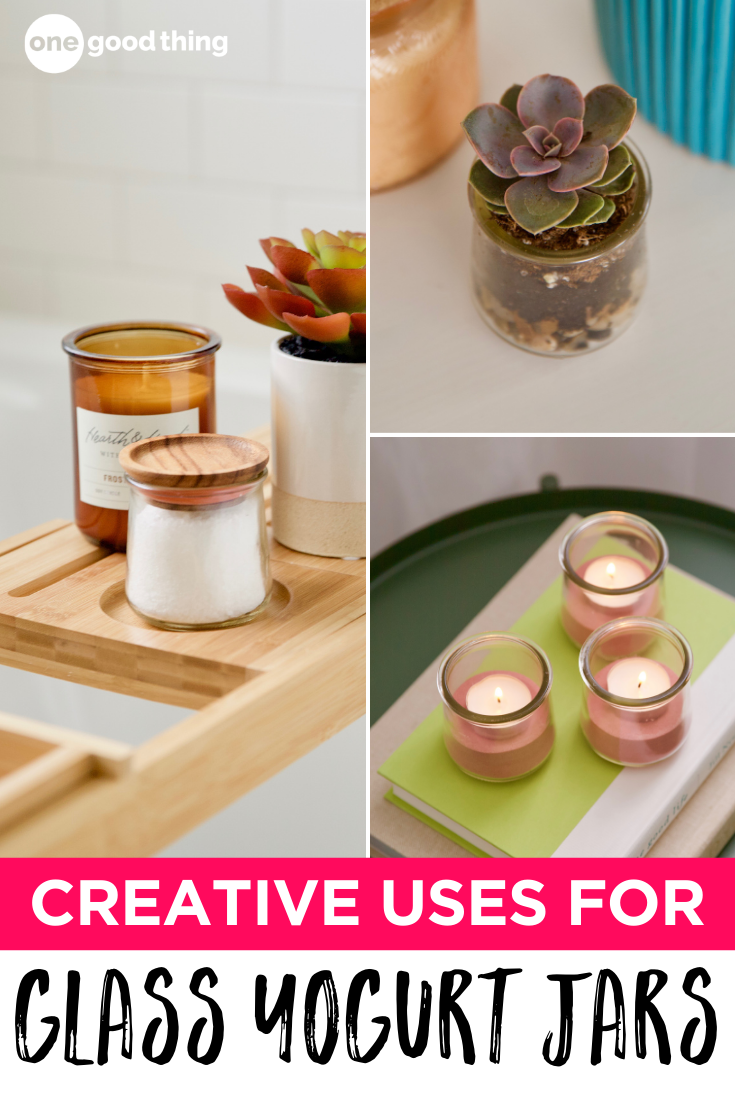 13 Brilliant Uses For Glass Yogurt Jars