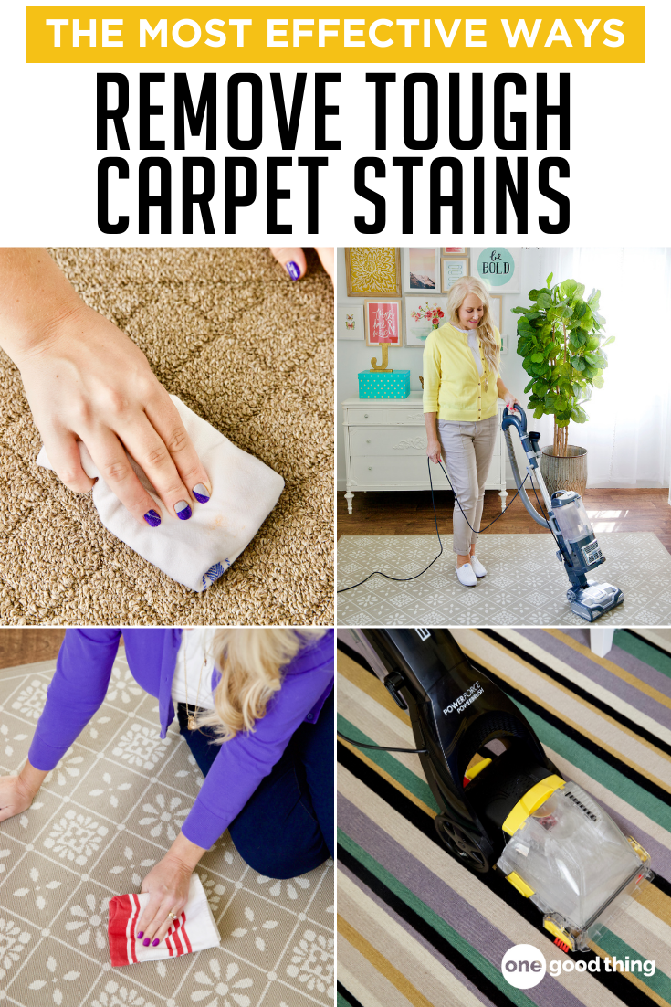 How To Get Stains Out Of Carpet Home Remedies