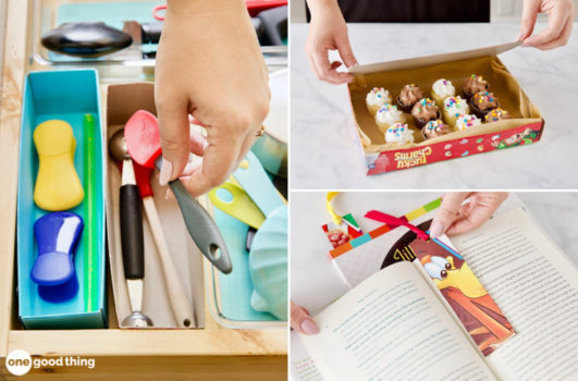 cereal boxes