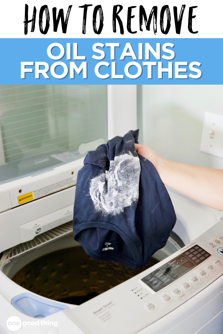 How To Remove Oil Stains From Clothes