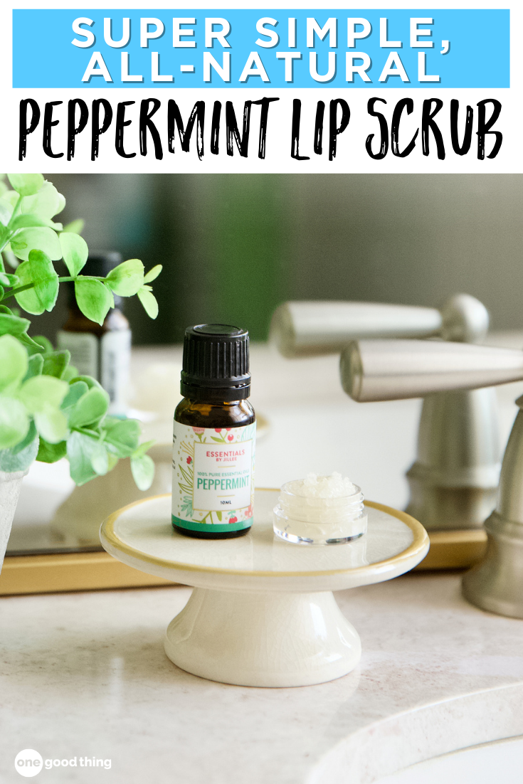 DIY Peppermint Lip Scrub For Dry, Flaky Lips