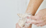 Learn the process of creating skin-soothing DIY oatmeal shower bags.