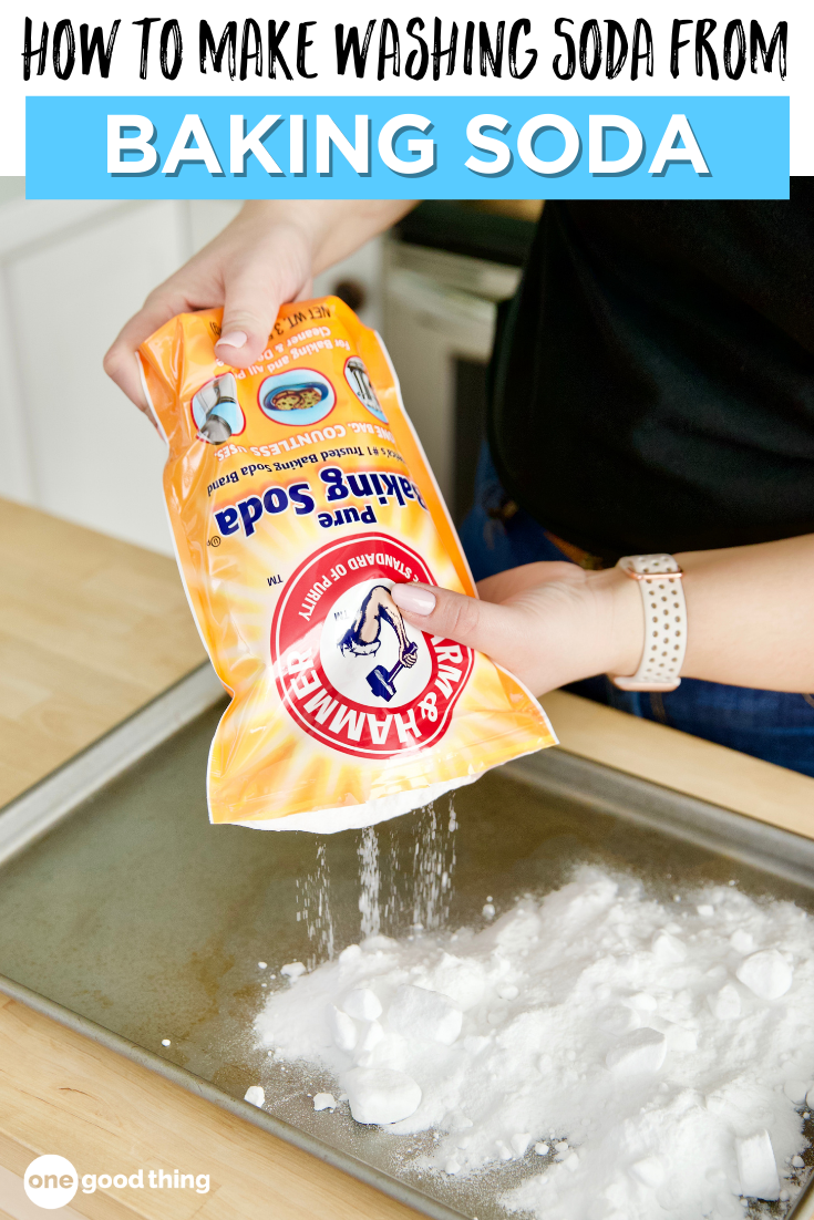 DIY Washing Soda How To Make Washing Soda From Baking Soda