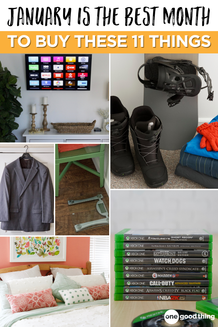 January Is The Best Month To Buy These 10 Things