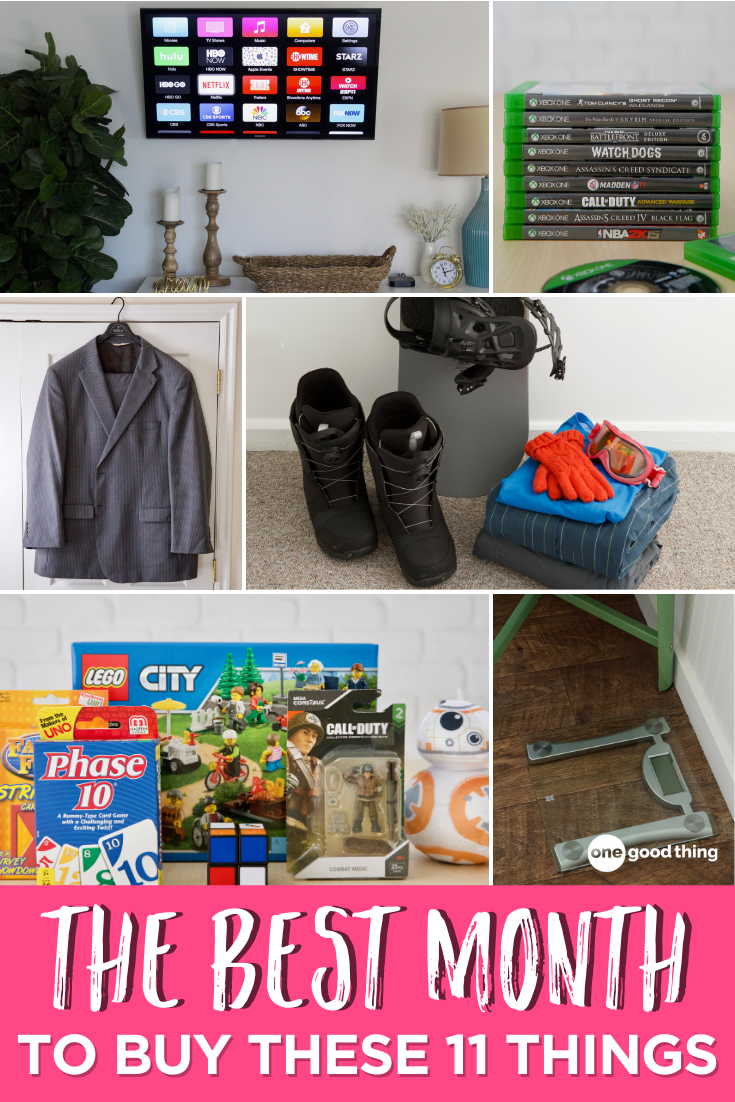 January Is The Best Month To Buy These 10 Things