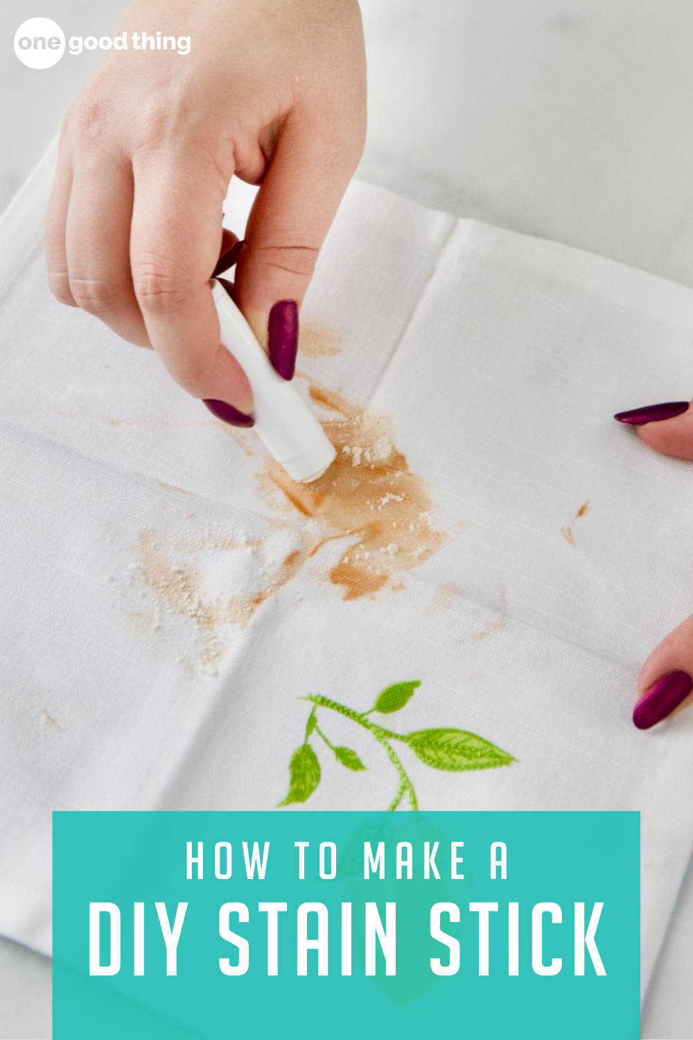 DIY Stain Stick Treat Laundry Stains Now And Wash Later