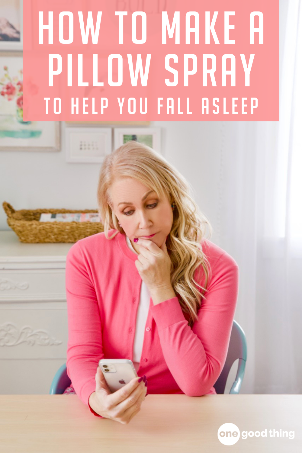 How To Make A DIY Pillow Spray For Better Sleep