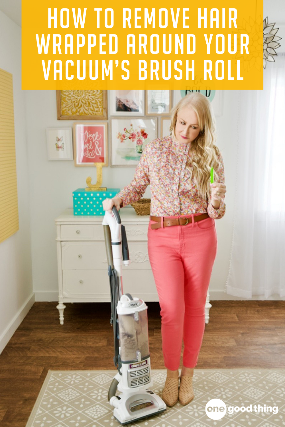 The Best Way To Remove Hair From Your Vacuum's Brush Roll