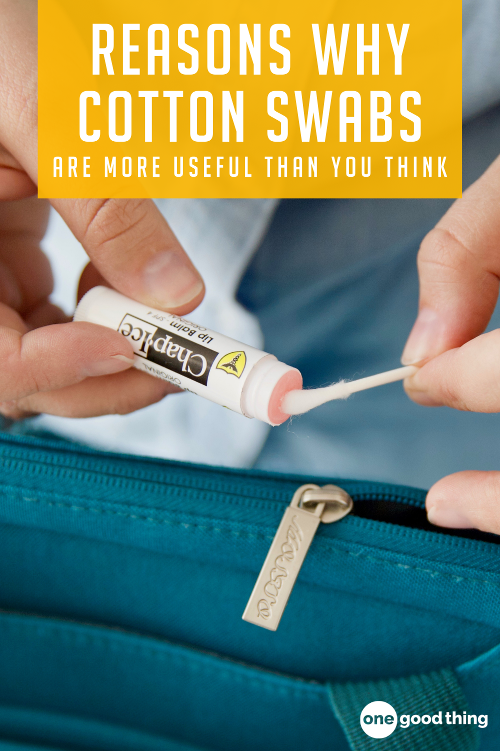 11 Practical Uses For Cotton Swabs Around The House